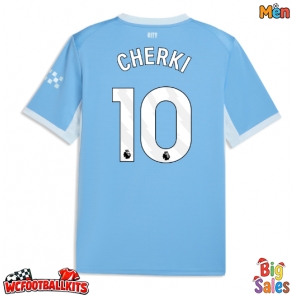 Manchester City Rayan Cherki #10 Replica Home Stadium Shirt 2026-27 Short Sleeve